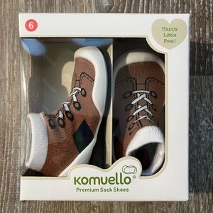 NEW Komuello Baby/Toddler First Walk Sock Shoes